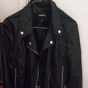 Faux leather Moto  jacket